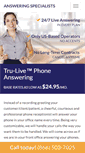 Mobile Screenshot of answering-services-southdakota.com